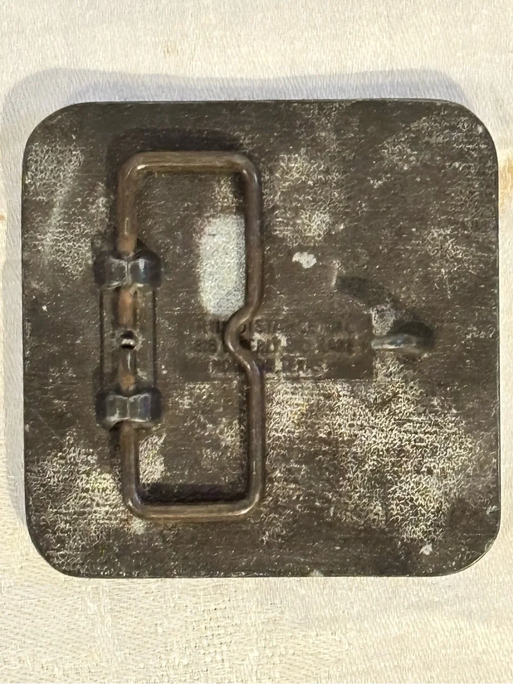 Vintage 1980 Lake Placid Winter Olympics Belt Buckle NIP True Distance Inc